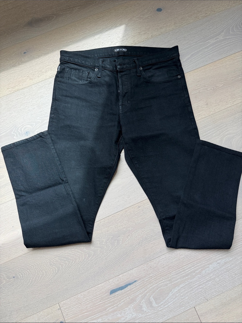 Tom Ford Men’s Black Slim Straight Jeans